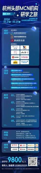 陕商俱乐部第一期杭州头部MCN机构研学之旅