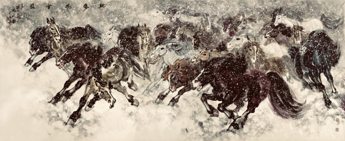 鲲自长安起 — 画家马欣乐印象