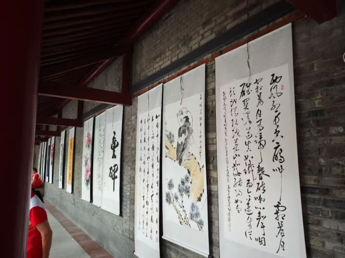 翰墨铸军魂·丹青绘长征|长征胜利90周年书画展在关中书院隆重开幕